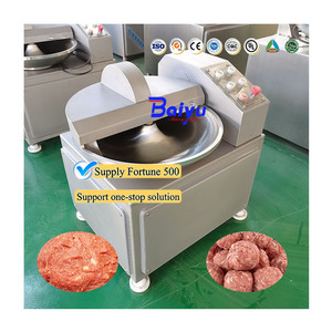 Baiyu 20L 40L 80L 125L 200L 330L ลิตรชามเนื้อเครื่องตัด Chopper 20L ZB40 เงียบเครื่องสับ - Product Image 1