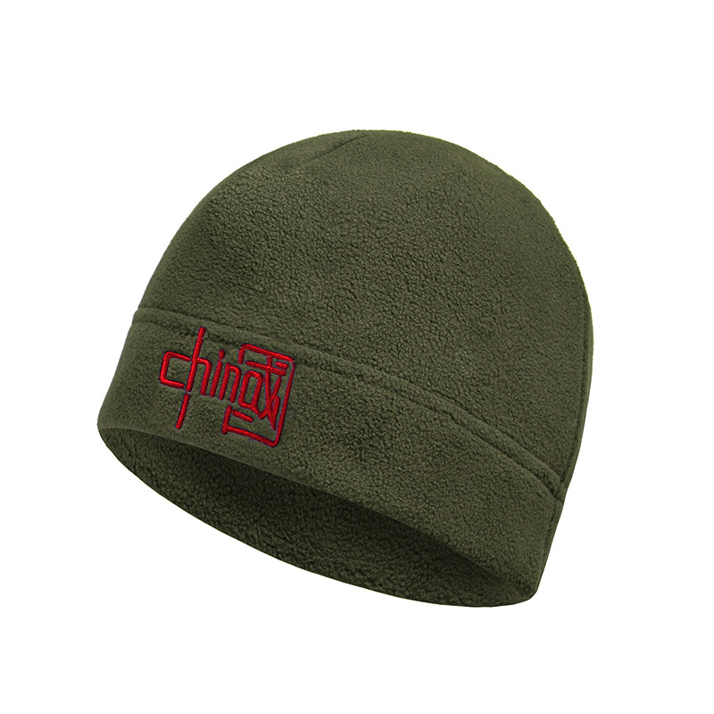 Military green (China fleece cap)