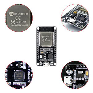 ESP-WROOM-32 ESP32 Development Board WiFi + <strong>Bluetooth</strong> CP2102 Dual Core 2.4Ghz Microcontroller for <strong>Arduino</strong> ESP8266
