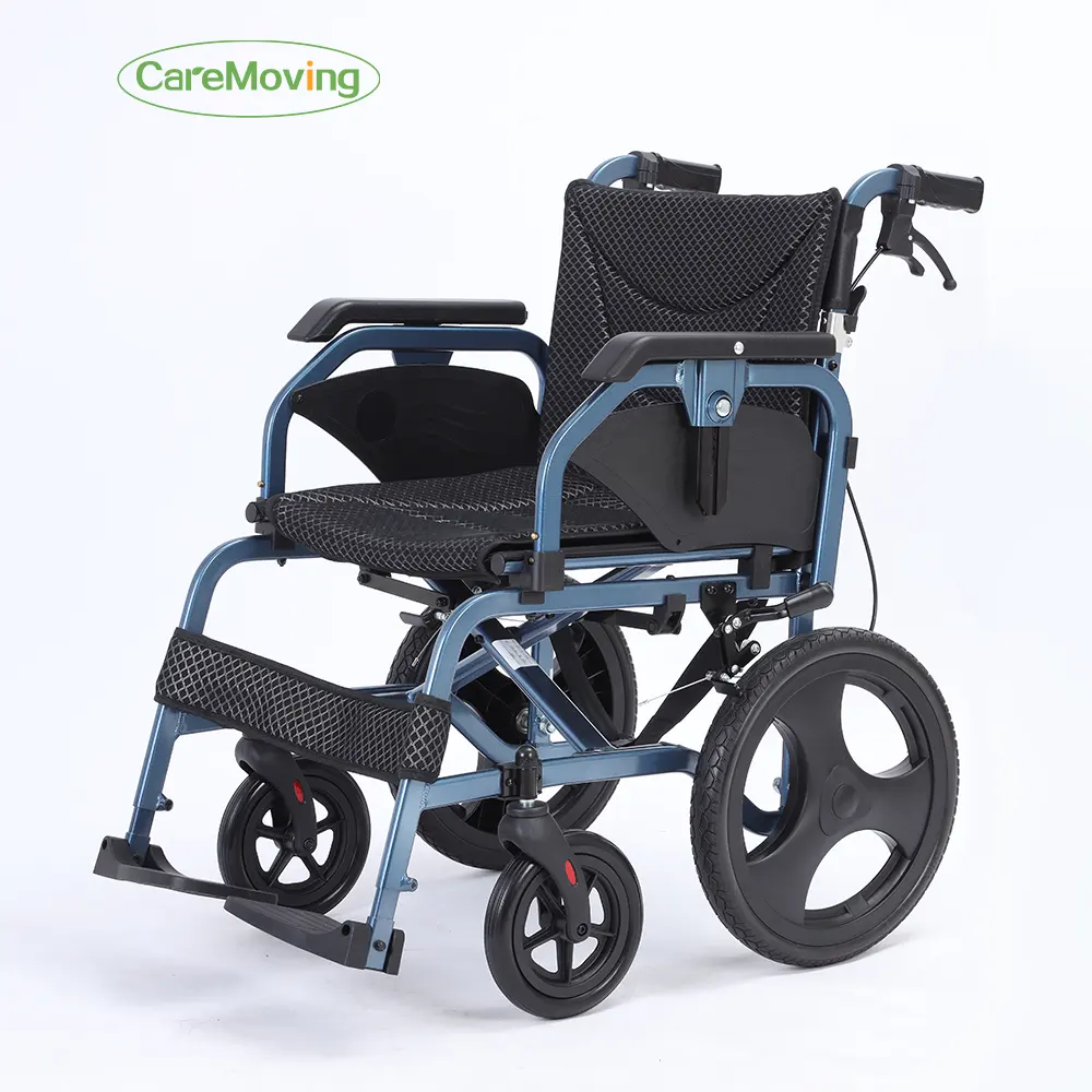 手動車椅子アルミ軽量ポータブル障害者用中国工場販売