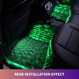 Ambient Lamp Intelligent Voice Control Adjustable Sensitivity Car <strong>LED</strong> Starry Foot <strong>Light</strong> for Car Adaptations - Product Image 5