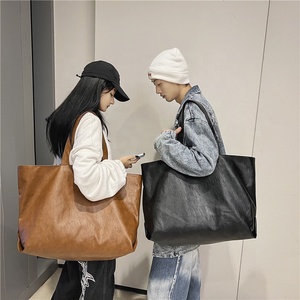 Dilek Compras çevrimiçi Pu deri kahverengi siyah süper büyük tasarımcı lüks omuz Messenger alışveriş Sling bayan çanta Tote çanta