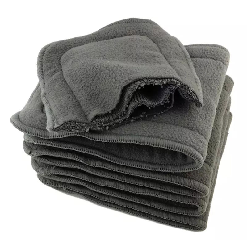 4 Layers Bamboo Charcoal Microfiber Insert