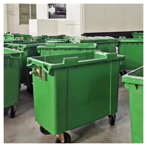660L塑料垃圾桶轮式垃圾桶社区回收垃圾桶户外带盖大垃圾桶 - Product Image 6