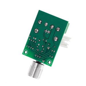 Controlador De Velocidade Do Ventilador Do Motor Dc 6V-12V 6A Interruptor De Controle De Velocidade <span class=keywords><strong>Pwm</strong></span> De Alta Potência