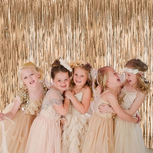 2025 long lanh chuỗi cửa rèm hạt treo đính cườm rìa mưa rèm 1*2m-4 cái nhà sống hoặc trang trí đám cưới - Product Image 2