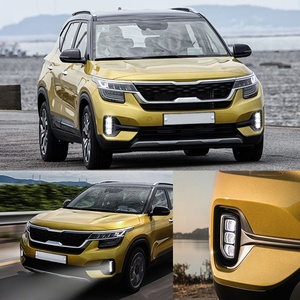 12V LED sürüş lambaları DRL gündüz çalışan far KIA KX3 SUV çin tipi/Seltos 2019-2021 abd tarzı - Product Image 5