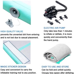 Chuyên nghiệp PVC <span class=keywords><strong>Inflatable</strong></span> Thiết bị tập thể dục cho Thể dục dụng cụ và TUMBLING xách tay với tùy chỉnh kích thước cho nhà phòng tập thể dục sử dụng - Product Image 5