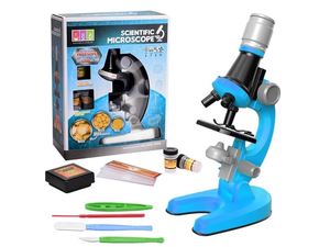 生物学サンプルを観察している子供のための教育玩具科学顕微鏡 - Product Image 3