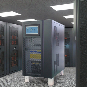 10KVA промышленный онлайн-линейный ЖК-источник бесперебойного питания 220 В переменного тока вход 50 Гц компьютер трехфазный ROHS Сертифицированный 60 Гц - Product Image 1