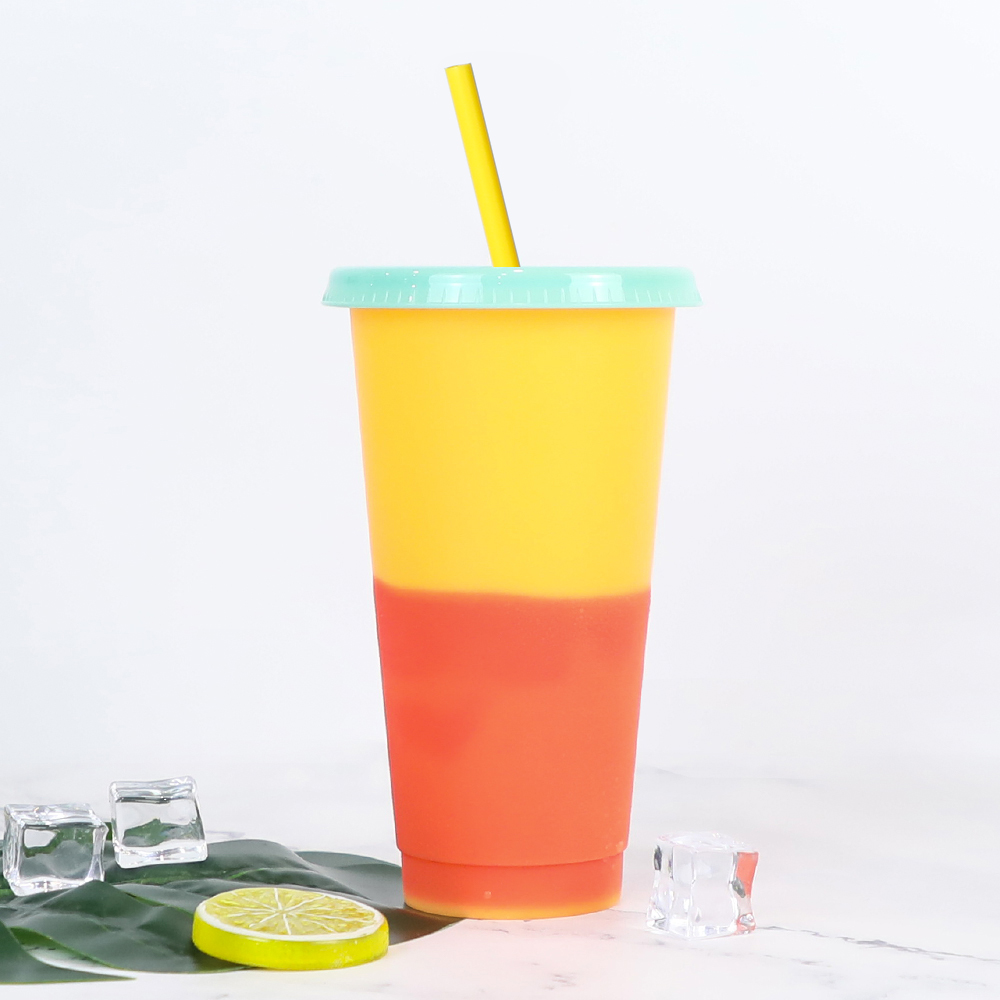 Amarillo a naranja
