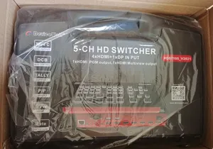 DeviceWell HDS8101スーパーミニDP入力ビデオスイッチャー新しいメディアストリーミングTV放送ビデオキャプチャデバイス