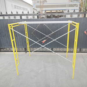 Low MOQ Movable Portable Multi <strong>Function</strong> Mobile Baker Scaffold H Frame Professional <strong>Scaffolding</strong> - Product Image 4