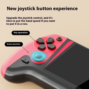 2025 yeni elde kullanılır oyun konsolu Retro Arcade 500-in-One Mini çocukluk nostaljik büyük ekran dahili pil Joystick Wi-Fi
