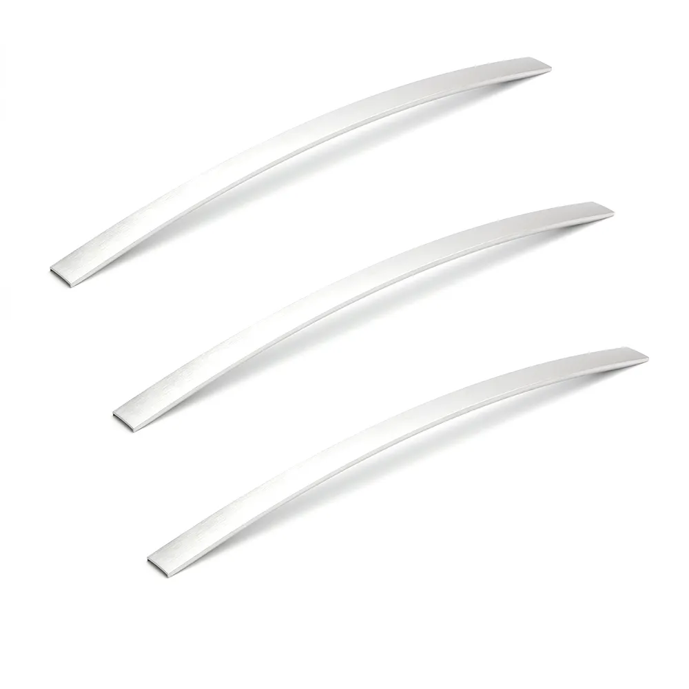 Profilé d'extrusion en aluminium personnalisé poignées longue poignée/longue poignée dissimulée en aluminium