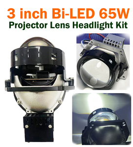 Fabrika OEM özel CSP 3 inç bi led projektör lens 130W güçlendirme kiti (2 adet) ile mavi cam sıcak Vietnam tayland kamboçya - Product Image 5