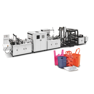 2021 Product Cheap <strong>Machine</strong> Non Woven Bag <strong>Making</strong> <strong>Machine</strong> BT-E700 Fully <strong>Automatic</strong> 5 in 1 Pp Woven Mesh Bag Die Cut <strong>Handle</strong> Bag - Product Image 1