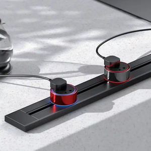 P2 Series Modular Flexible Surface Mounted / <strong>Embedded</strong> Wall Slide Track Outlet Track Socket <strong>System</strong> - Product Image 3