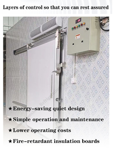 Walk in Cooler Stainless Steel Hinged and Sliding Door for Refrigeration Freezer <strong>Chiller</strong> Cold Storage Room Walk in Freezer - Product Image 2