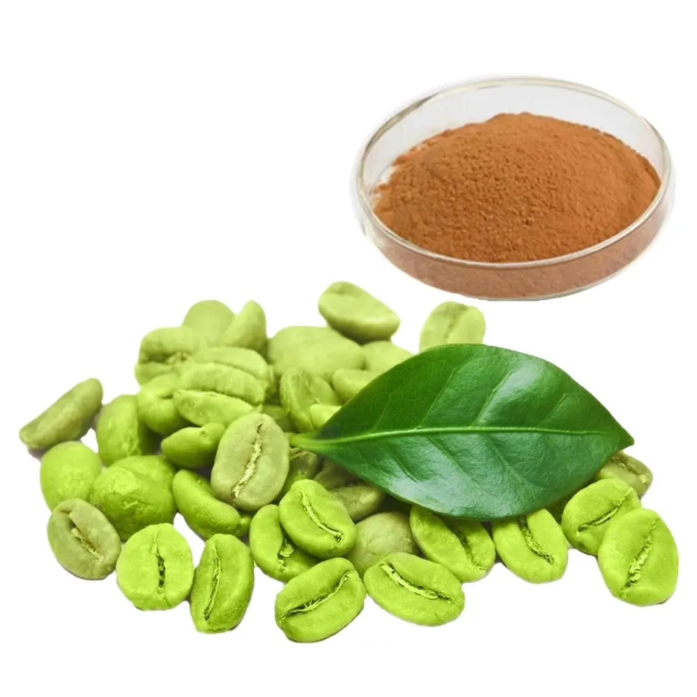 Extracto de granos de café verde, ácido clorogénico, precio de ácido clorogénico, muestra gratis