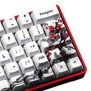 DIY Teclado mecánico Keycap 71 Keycap Multi-idioma Compatible con variedad de teclado Keycaps personalizados - Product Image 5