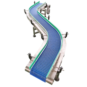 Maxsen Modular <strong>Belt</strong> <strong>Conveyor</strong> Durable Easy-to-Maintain Dosing PP Plastic <strong>Belt</strong> 304 Stainless Steel Frame Fruit Industry