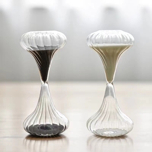 Hot Bán Kính Đầy Màu Sắc Cát Hẹn Giờ Quả Tạ Hình Dạng Sọc Đồng Cát 5 15 30 Phút Máy Tính Để Bàn Trang Trí - Product Image 6