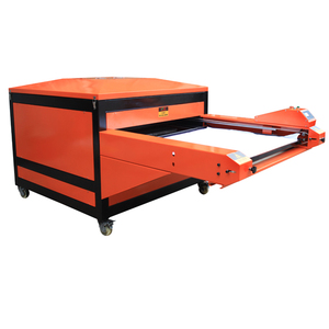 Otomatik büyük boy süblimasyon baskı çift istasyon bir tarafı kullanımı ısı pres transferi makinesi 100*120 - Product Image 5