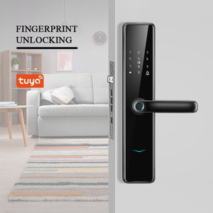 Blocco intelligente con impronta digitale biometrica con codice di controllo remoto Wireless per APP Wifi Tuya