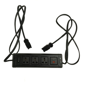 Escritorio de oficina Multi Outlets Power Conference Table Escritorio Enchufe de mesa con enchufes USB - Product Image 1