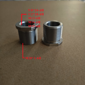อะแดปเตอร์เกลียวรถสแตนเลส5/8 "-24ถึง1/2*2428ถึง3/4-16 M14 * 1 M14 * 1.5 Napa - Product Image 6