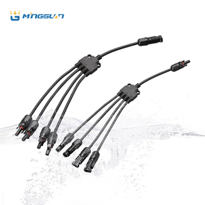 Conector fotovoltaico MC tipo Y 1 a 2 módulo fotovoltaico de cuatro vías y cinco vías conector de conexión paralela Adaptador 2/3/4 - Product Image 3