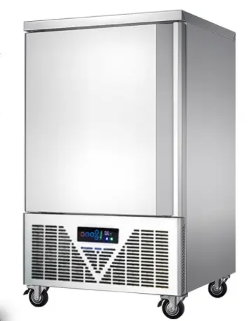 Máquina congeladora para blusões/criogênica rápida do armário, equipamento de congelamento de explosão em minutos de 45 centímetros para alimentos congelados