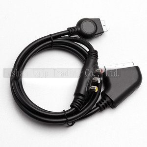 Rgb Av Hd สาย Scart สำหรับ Xbox/wii /Wii U/sega Genesis 1 2/PS2 /PS3/N64 /Ngc/ps/ PS1สาย Scart สาย Av