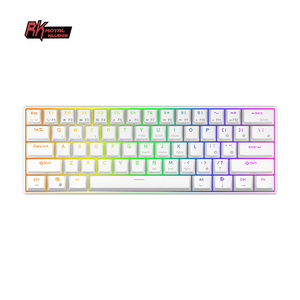 Royal Kludge RK 61 tasten mini 2.4 OEM 60% led 60% tastatur typ c rbg wiederaufladbare backlit rk61 mechanische tastatur hotswap - Product Image 1