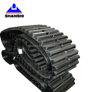 Резиновая направляющая для экскаватора Hitachi EX100 ZX110 ZX120 Kobelco SK100 E311B E110B SCHAEFF HR42 TEREX TC125, 500x92x78 Вт - Product Image 3