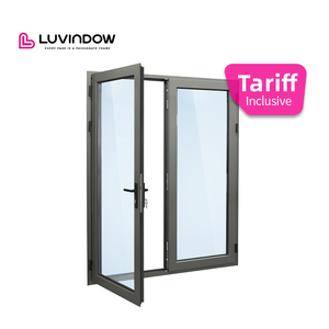 Luvindow Top Lieferant Modern Entry Glastüren Interieur Scheune Haustüren für Haus - Product Image 6