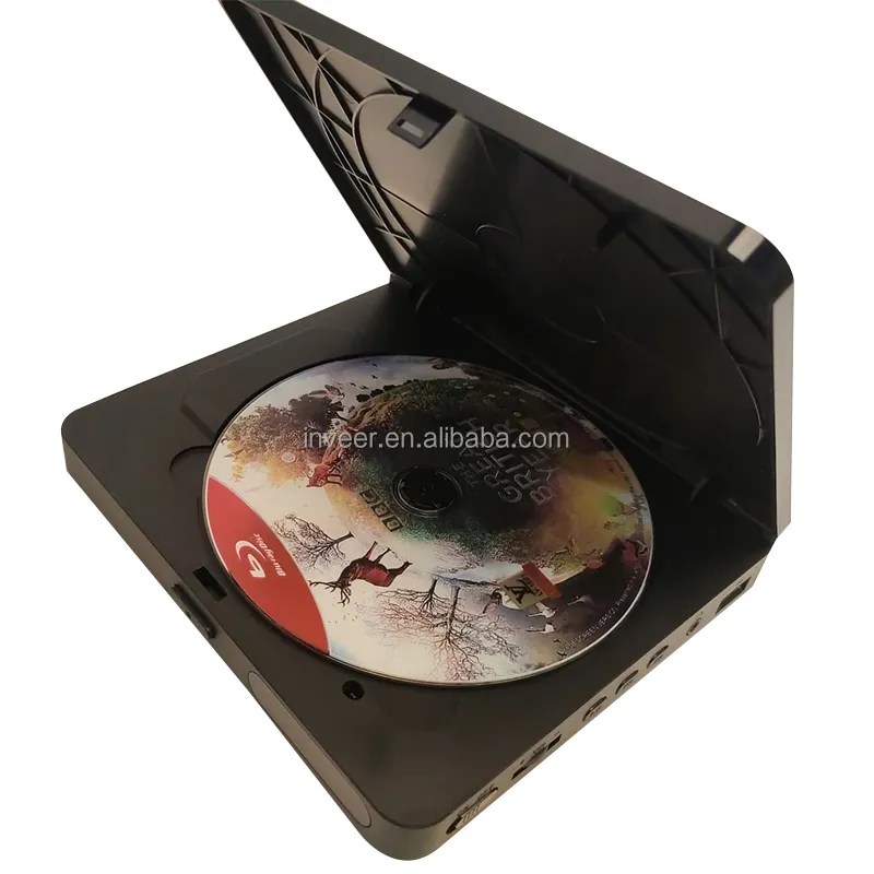 Inveer Nieuwe Ontwerp Pocket Size Cd Dvd-Speler Met Luidspreker En Taal Learning Machine Met Hd-Uitgang