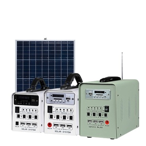 New Design High Capacity Battery Small Solar <strong>Power</strong> <strong>System</strong> for Home Metal Pc Portable 30w 40w 50w Off Grid Solar Energy <strong>System</strong> - Product Image 1
