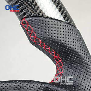 Volant LED en fibre de carbone pour Volan Volant Audi Lenkrad RS 2012-2016 S4 B8 RS3 RS4 RS5 RS6 RS7 RSQ3 S3 A5 S5 - Product Image 2