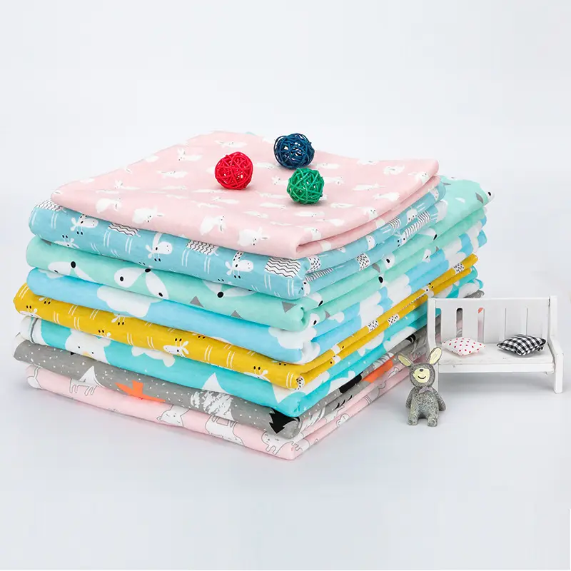 BabyShow tessuto per coperte per bambini per la vendita di tessuto copripiumino 190GSM tessuto per neonati in tessuto per bambini tessuto fatto a mano