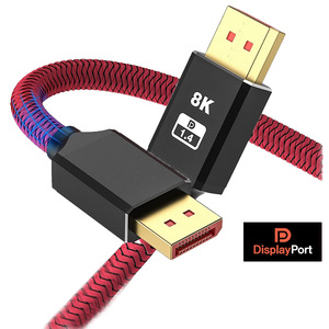 DP 1,4 Versión 8K Cable de monitor de computadora de cine en casa de alta definición DisplayPort macho a macho con conductor de cobre - Product Image 3