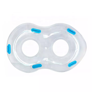 インフレータブルプールフロートウォーターパークダブルレイジーリバーチューブプールフローター - Product Image 1