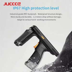 IP 65 UHF resistente al agua 5,7 pulgadas Android PDA resistente colector de datos industrial de mano teclado completo PDA soporte RFID Escaneo rápido - Product Image 3