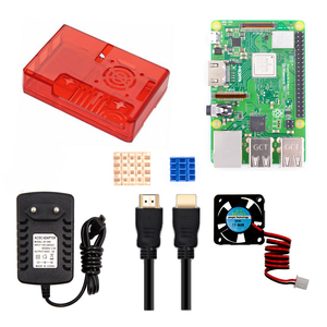 Raspberry Pi 3 modello B + Kit di sviluppo con ABS