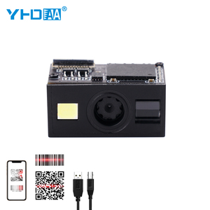 Lector de código Qr de barra de montaje fijo de alta calidad, motor de escaneo 2D, módulo de escáner de código de barras integrado para máquina expendedora de cajero automático - Product Image 1