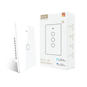 MOES Wifi Zigbee RF Smart Timer Interruttore Della Parete di Tocco Interruttori NO Neutro Inteligente Tuya Dispositivi di Automazione Sistema di Casa Intelligente - Product Image 4