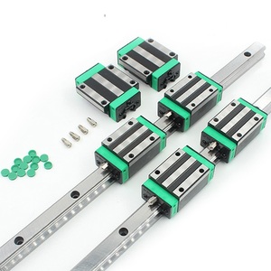 Guías lineales de alta calidad, Riel de guía lineal HGR HGH20CA HGW20CC HGH25CA HGW25CC, bloque deslizante de guía lineal para máquina CNC