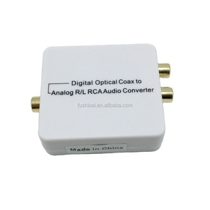 <strong>Digital</strong> Optical Coax to <strong>Analog</strong> R/L RCA Audio <strong>Converter</strong> High Quality Audio Splitter &amp; <strong>Converter</strong>