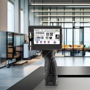 Tragbarer Tinten strahl drucker Produktions datum Chargen nummer QR-Code Logo Tinten strahl drucker Touchscreen-Druckmaschine - Product Image 1
